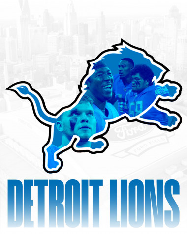 Detroit Lions Logo Phone HD Background 1920x2400px