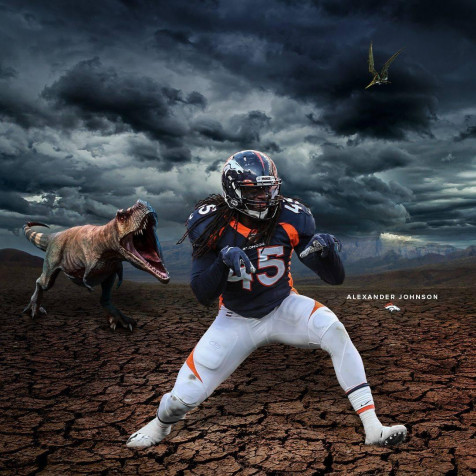 Denver Broncos Phone Wallpaper 1080x1080px