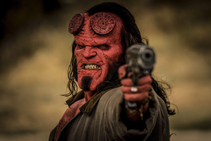 Hellboy Desktop HD Background 5028x3352px