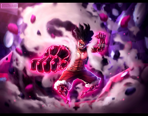 Luffy Gear 4 Snakeman MacBook Background 2048x1617px