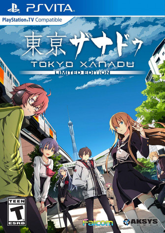 Tokyo Xanadu iPhone Background 1061x1500px