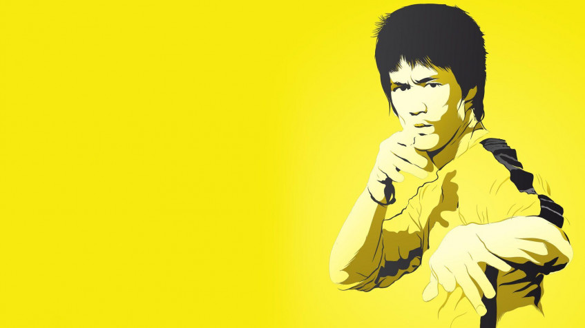 Bruce Lee Full HD 1080p Wallpaper 1920x1080px