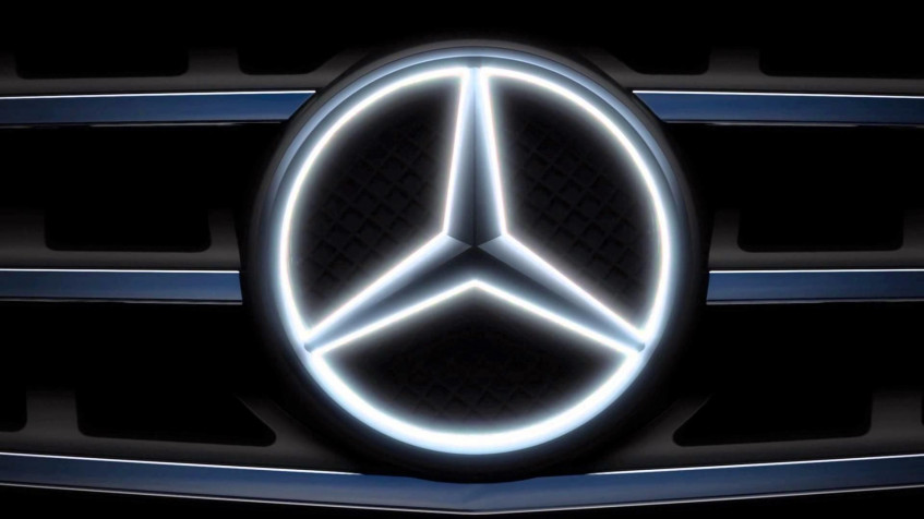 Mercedes Logo Full HD 1080p Wallpaper 1920x1080px