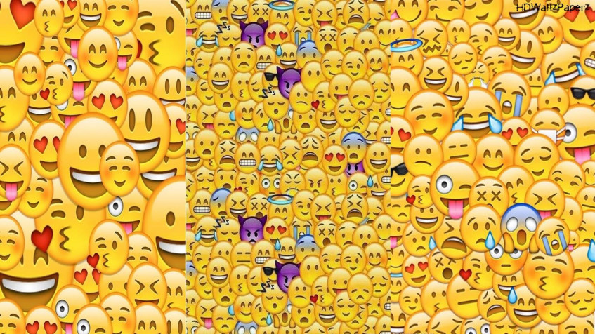 Emoji Desktop HD Wallpaper 1600x900px