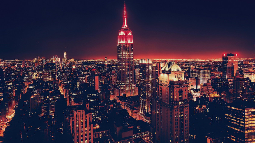 Empire State 4k UHD Wallpaper 3840x2160px