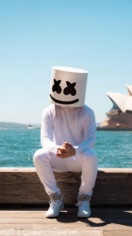 Marshmello 4k Phone Wallpaper 2160x3840px