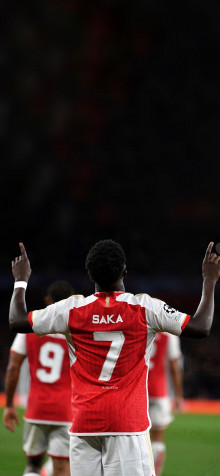 Bukayo Saka iPhone 11 Pro Max Wallpaper 1242x2688px