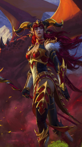 Alexstrasza 4k Phone Wallpaper 2160x3840px