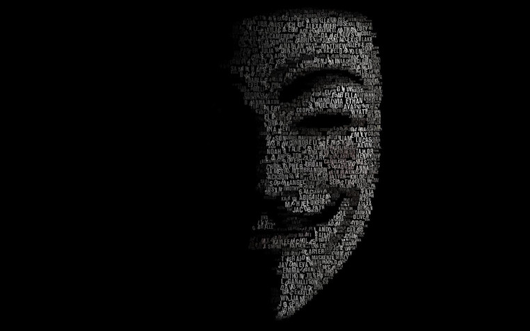 Anonymous Hacker Desktop HD Background 2560x1600px