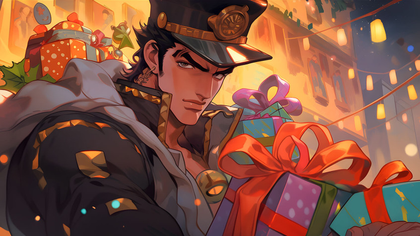 Jotaro Desktop HD Wallpaper 1536x864px