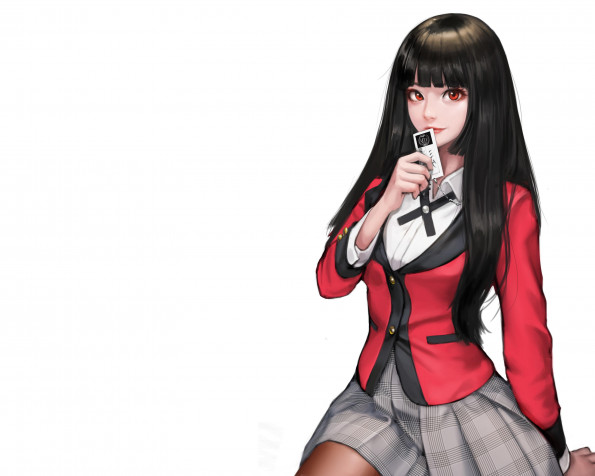 Yumeko Jabami Desktop Background 3395x2716px