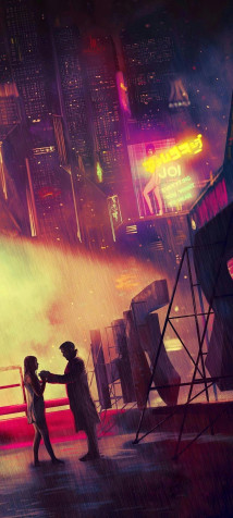 Blade Runner Android Wallpaper 1325x2944px