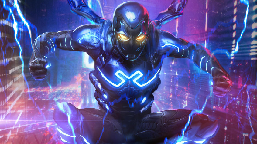 Blue Beetle 4k UHD Wallpaper 3840x2160px