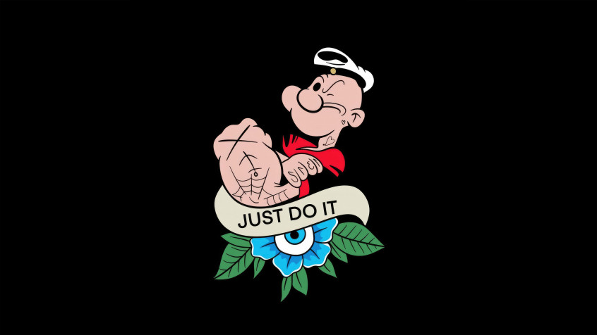 Popeye Laptop Background 5120x2880px