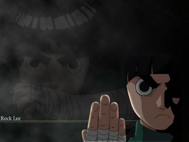 Rock Lee HD Background 1920x1440px