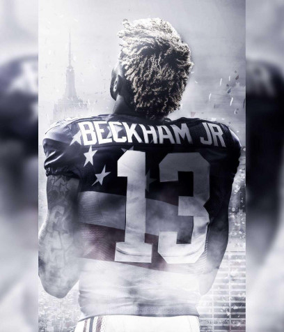 Odell Beckham Jr iPhone Background Image 1143x1334px