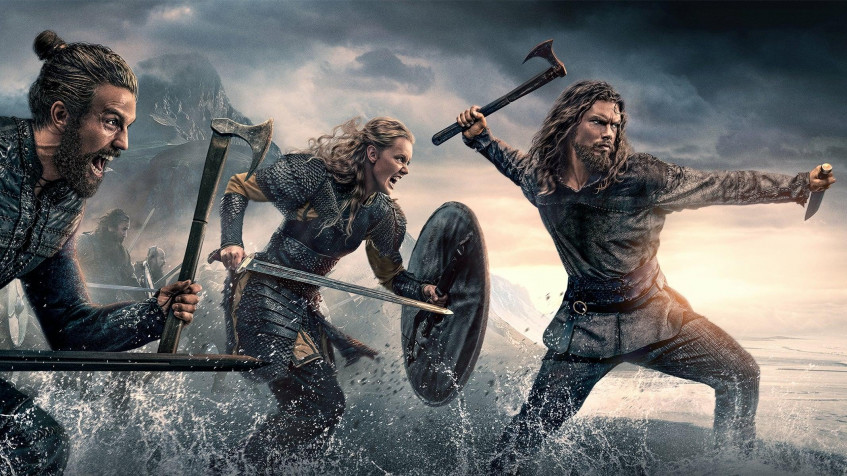 Vikings Background Image 2134x1200px