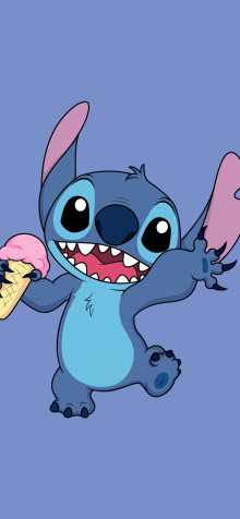 Stitch iPhone 13 Pro Wallpaper 1170x2532px