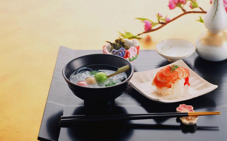 Sushi Widescreen HD Wallpaper 1920x1200px