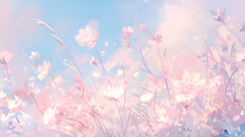 Flowers Desktop Background 1536x864px