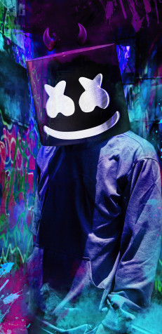 Marshmello iPhone Wallpaper 1440x2960px