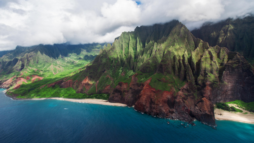 Na Pali Coast Laptop Wallpaper 5184x2916px