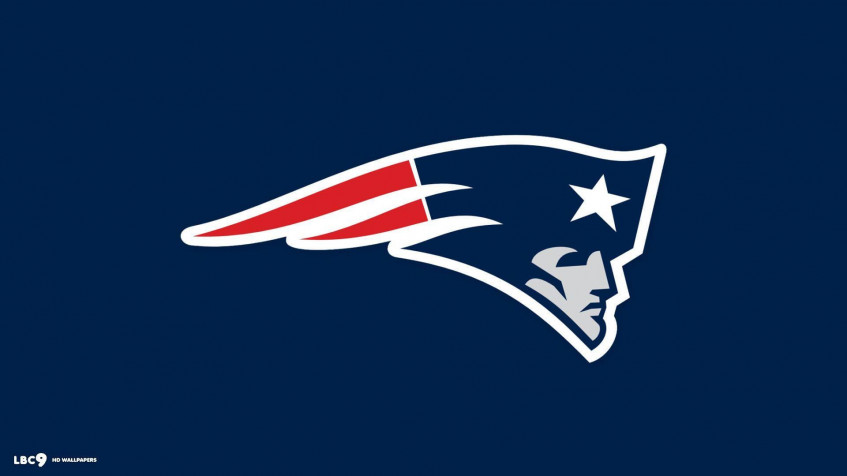 New England Patriots Logo Full HD 1080p Wallpaper 1920x1080px