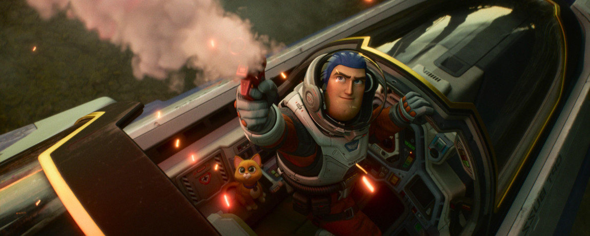 Disney Lightyear Movie Laptop Background 4096x1638px