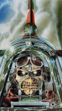 Iron Maiden Mobile Background 800x1422px