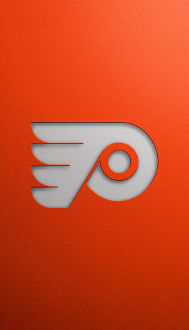 Philadelphia Flyers iPhone Background Image 1700x2960px