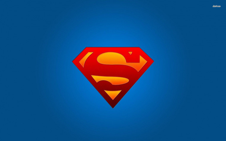 Superman Logo Widescreen HD Wallpaper 1920x1200px