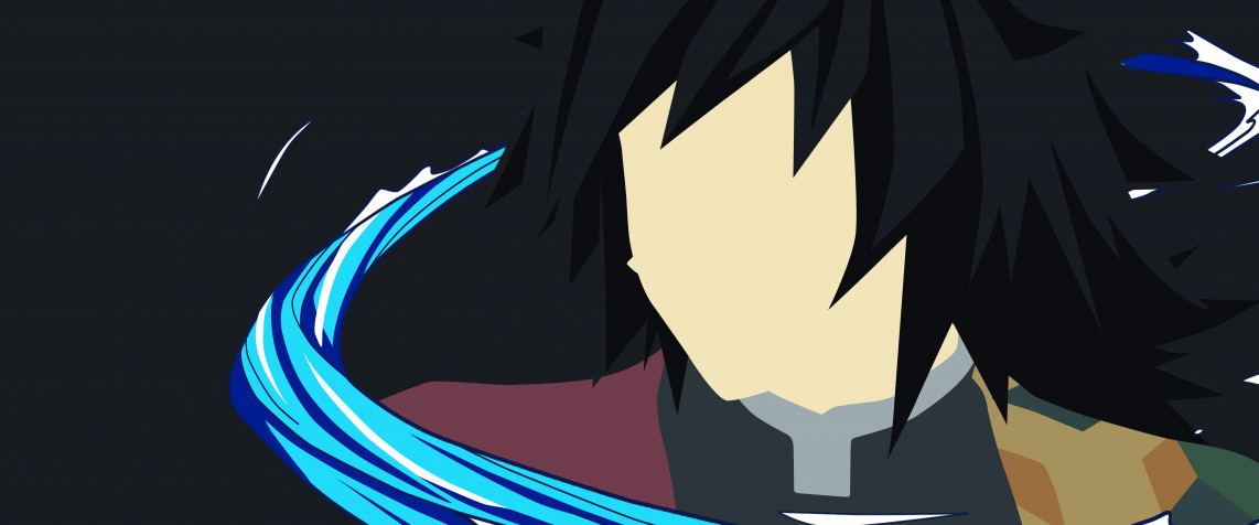 Giyuu Tomioka HD Background 7680x3200px