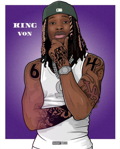 King Von Android Wallpaper Image 1080x1345px