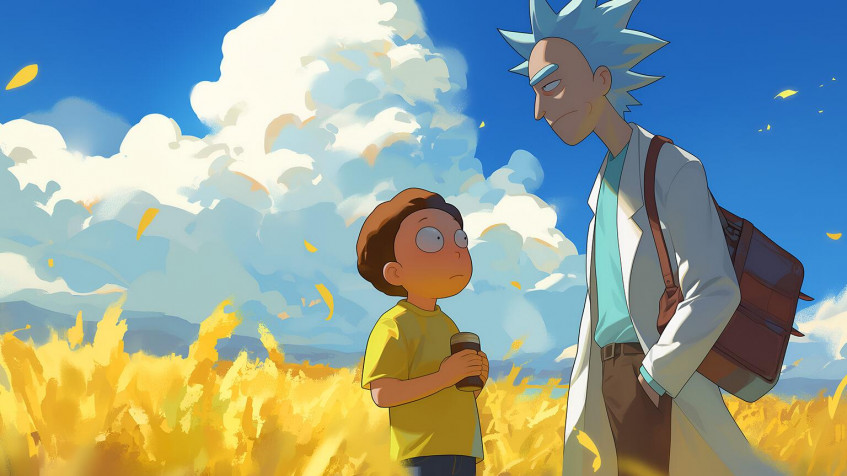 Morty HD Wallpaper 1536x864px