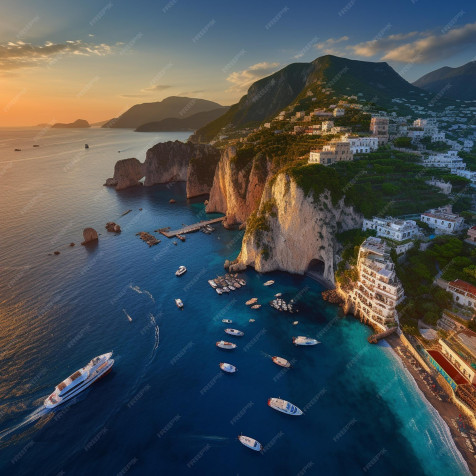 Capri Italy Android Wallpaper Image 2000x2000px