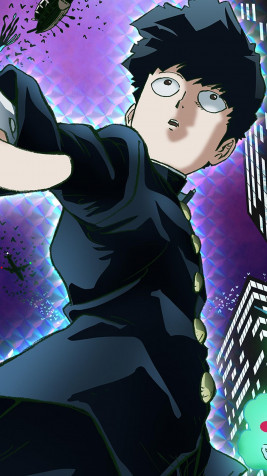 Arataka Reigen Android Wallpaper 1080x1920px