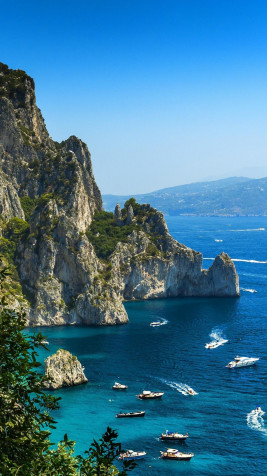 Capri Italy Wallpaper for Mobile 1215x2160px