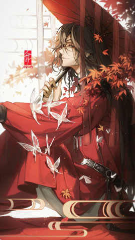 Hua Cheng iPhone Wallpaper Image 1102x1946px