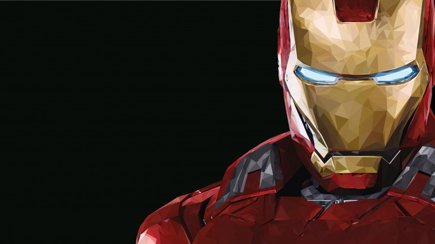 Iron Man Desktop HD Background 5000x2813px