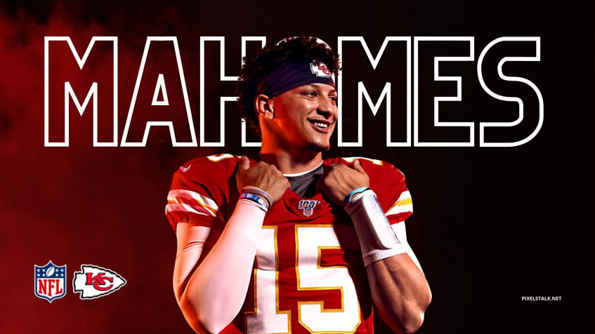 Patrick Mahomes Full HD 1080p Wallpaper 1920x1080px