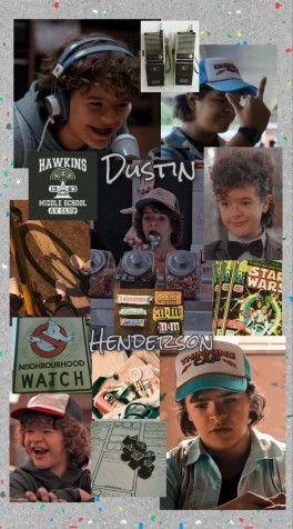 Dustin Henderson Phone HD Background 1067x1920px