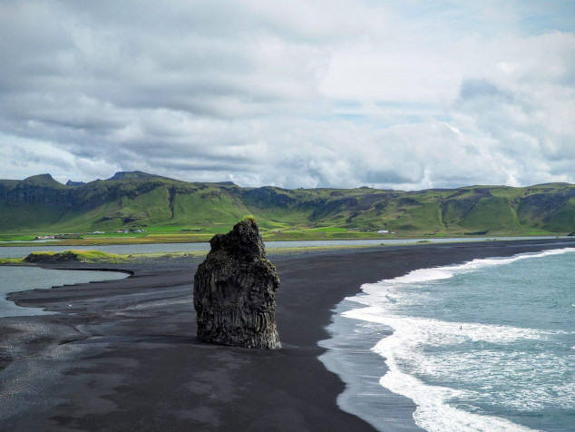 Reynisfjara Iceland Desktop HD Wallpaper 1466x1100px