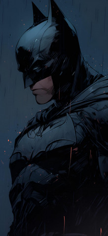 Batman Comic Cartoon Android Wallpaper 1181x2560px