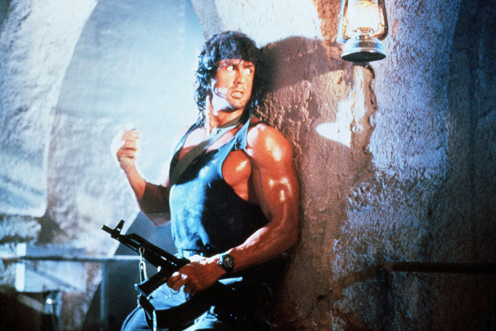 Sylvester Stallone Rambo Laptop Wallpaper 2830x1890px