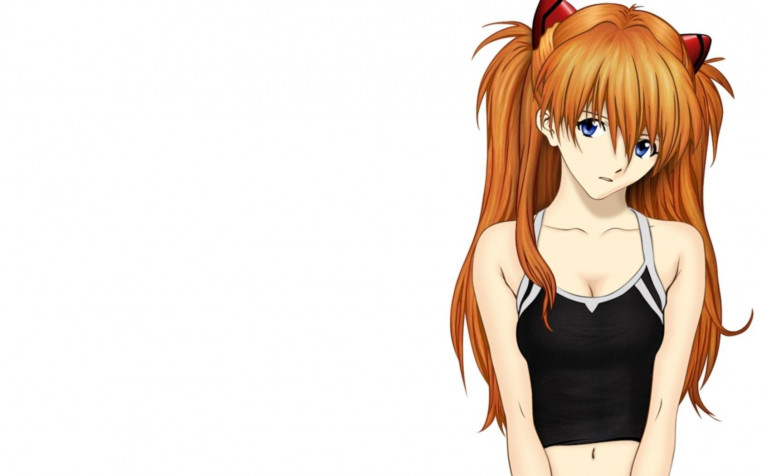 Asuka Langley Desktop Background 1680x1050px