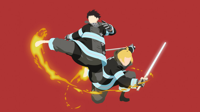 Fire Force Full HD 1080p Wallpaper 1920x1080px