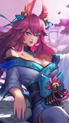 Ahri 4k Phone Wallpaper 2160x3840px