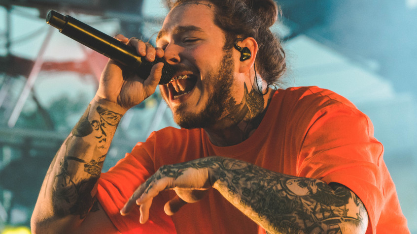 Post Malone 2k QHD Wallpaper 2560x1440px