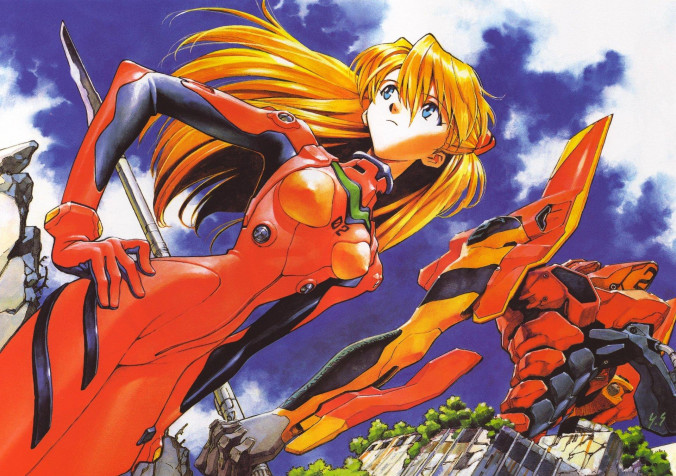 Asuka Langley Laptop Wallpaper 1920x1351px