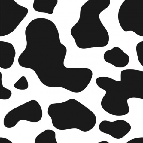 Cow Print Phone Background 1500x1500px